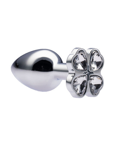 Kinki Range Shamrock Gem Butt Plug - 3.7 Inch