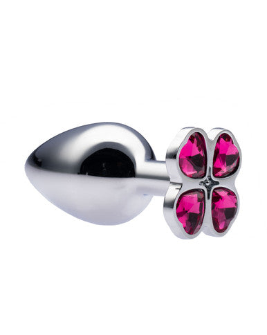 Kinki Range Shamrock Gem Butt Plug - 3.7 Inch