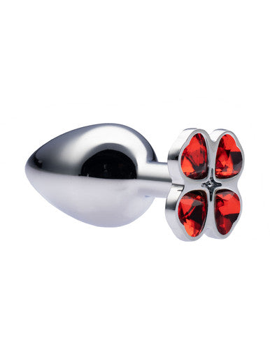 Kinki Range Shamrock Gem Butt Plug - 3.7 Inch