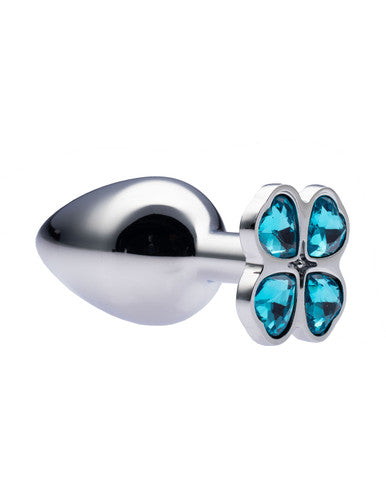Kinki Range Shamrock Gem Butt Plug - 3.7 Inch