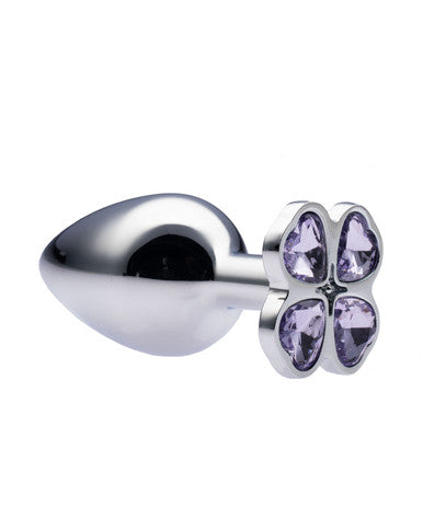 Kinki Range Shamrock Gem Butt Plug - 3.7 Inch