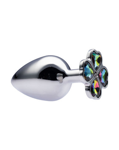 Kinki Range Shamrock Gem Butt Plug - 3.7 Inch