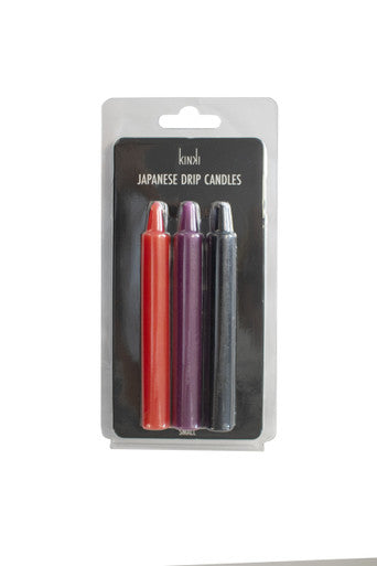 Kinki Japanese Drip Candles Small 3 Pack
