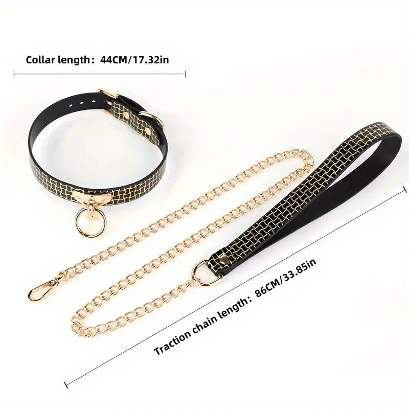 Totally Croc Collar and Leash (Copy)