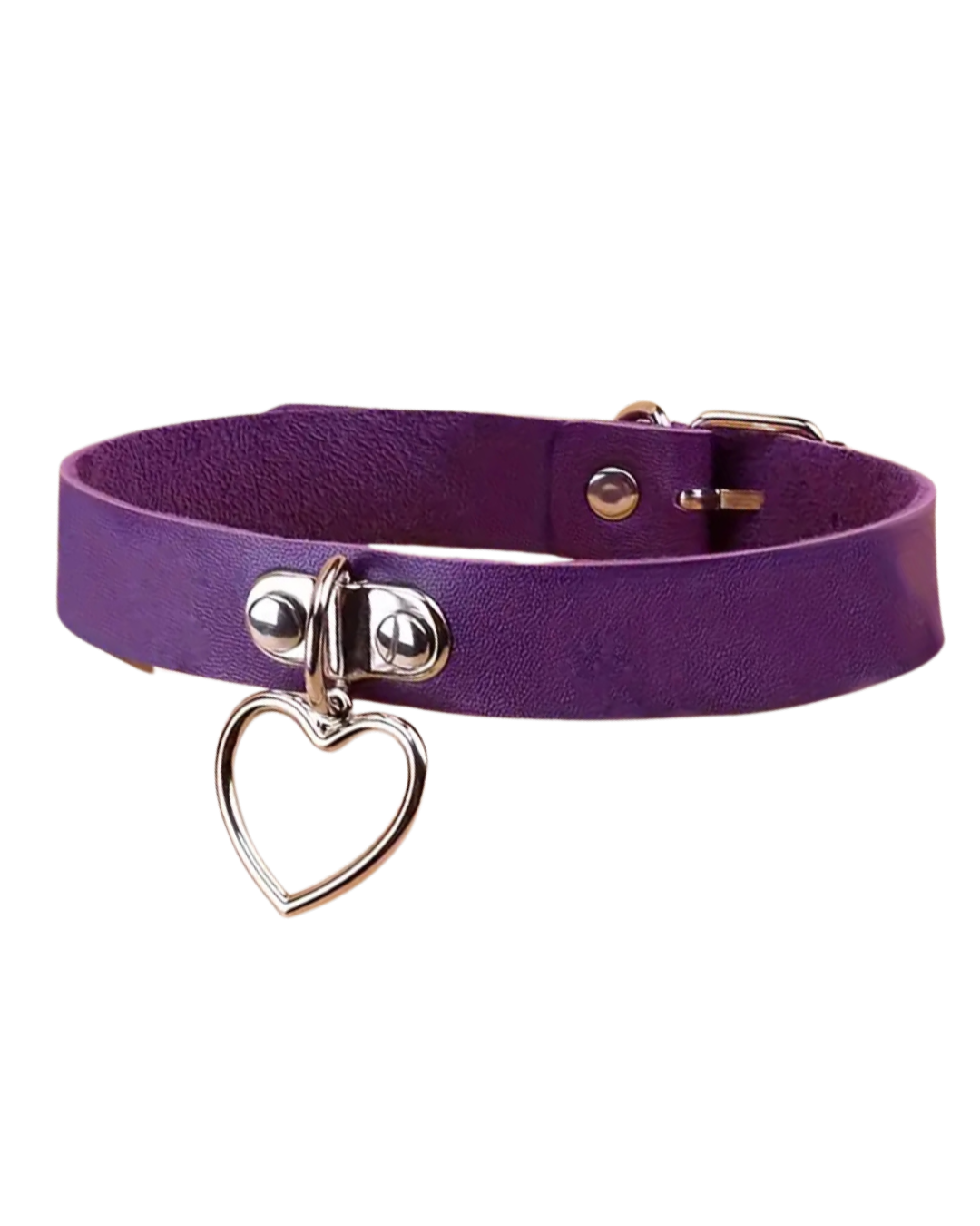 Totally Heart Collar - Purple