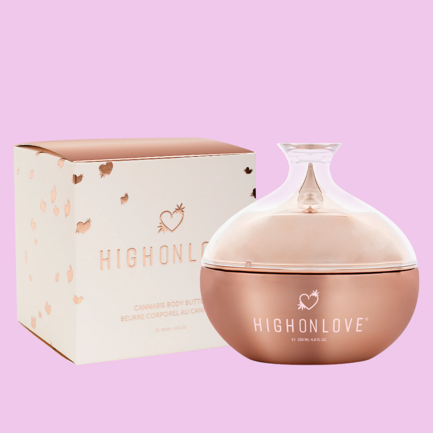 HighOnLove Body Butter – Nourishing Vanilla Hydration