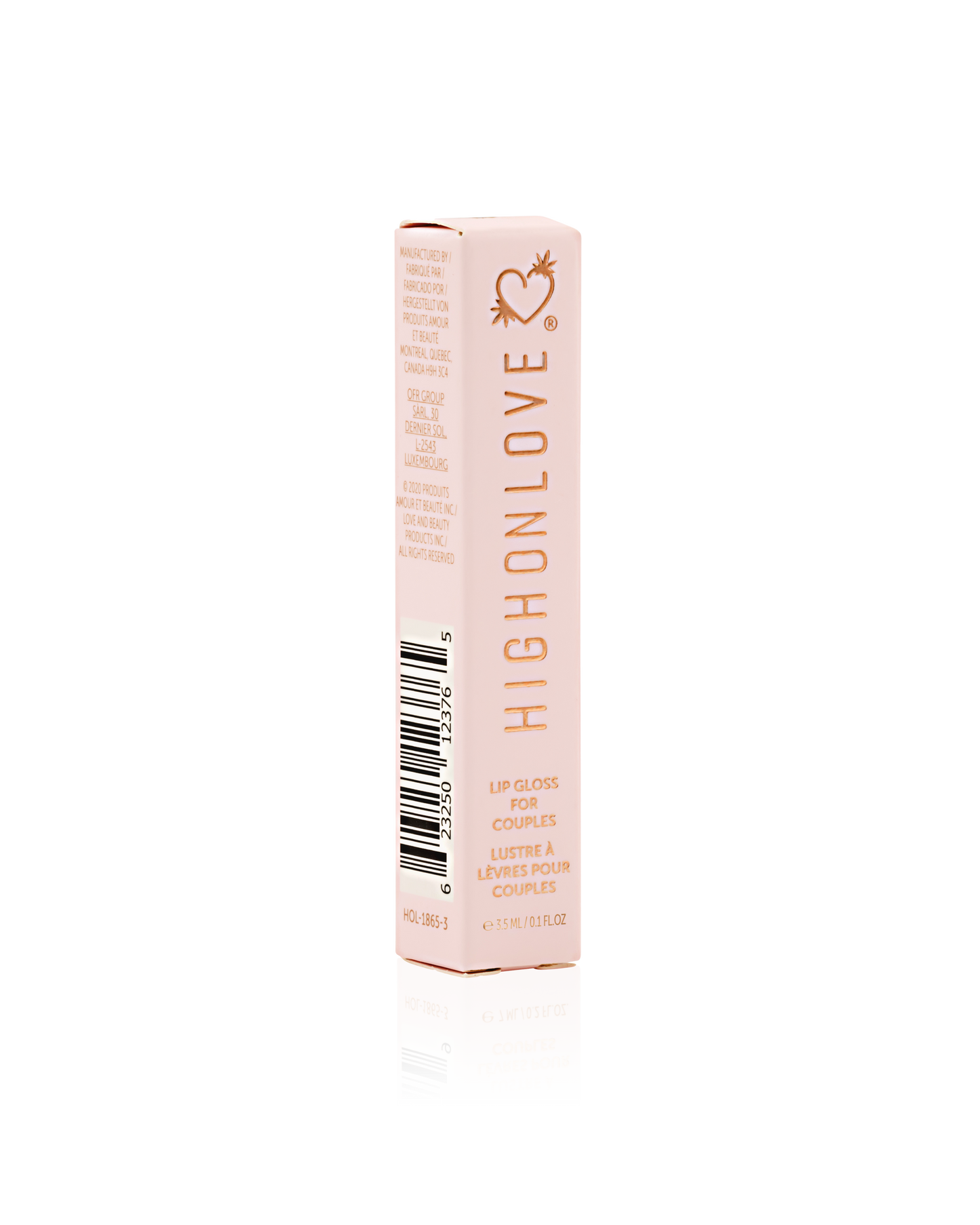 HighOnLove Mini Lip Gloss. Tingly Plump Shine for Every Kiss