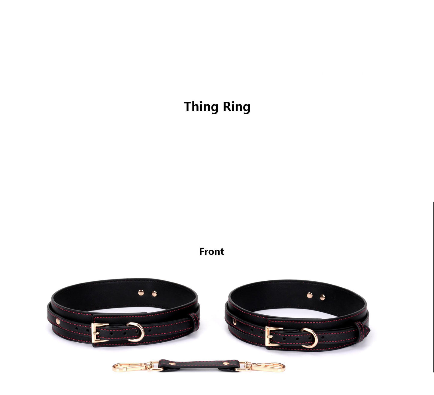Luxury Vegan Leather Restraint Collection
