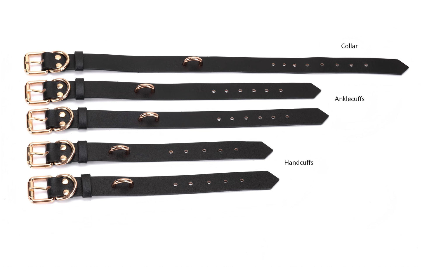 Genuine Cowhide Leather BDSM Collar – Premium Edition