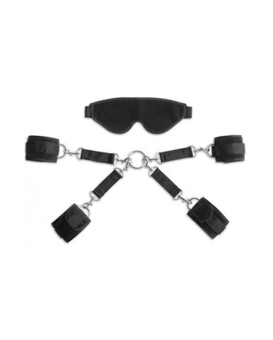 187996 - Bond Deluxe Cuff And Blindfold Kit
