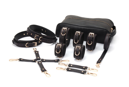 Luxury Vegan Leather Restraint Collection
