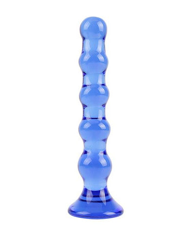 Lucent Wave Beaded Glass Wand