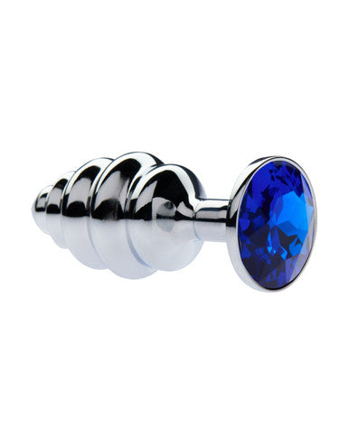 231637 - Kinki Range Alloy Gemmed Butt Plug - 2.9 Inch
