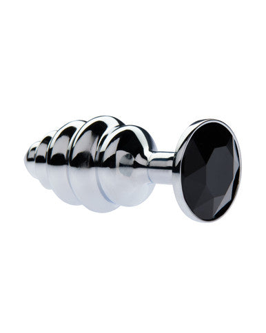 231643 - Kinki Range Alloy Gemmed Butt Plug - 2.9 Inch