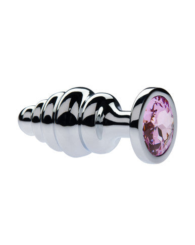 231646 - Kinki Range Alloy Gemmed Butt Plug - 3.2 Inch