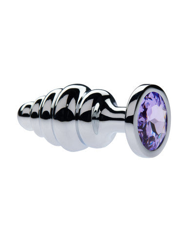231651 - Kinki Range Alloy Gemmed Butt Plug - 3.2 Inch