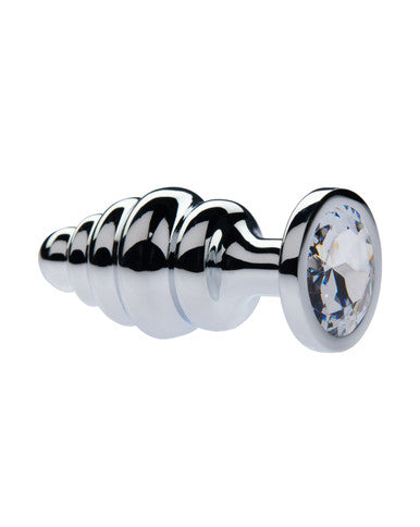 231655 - Kinki Range Alloy Gemmed Butt Plug - 3.2 Inch