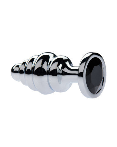 231656 - Kinki Range Alloy Gemmed Butt Plug - 3.2 Inch