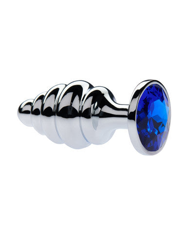 231663 - Kinki Range Alloy Gemmed Butt Plug - 3.7 Inch
