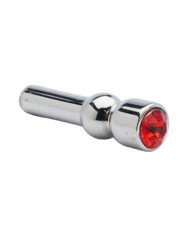 232094 - Kinki Range Jewell Tipped Ribbed Penis Plug - 1.9 Inch