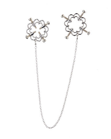 Kinki Range Floral Nipple Clamps
