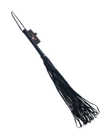 244882 - Bound X Calfskin Loop Tail Flogger
