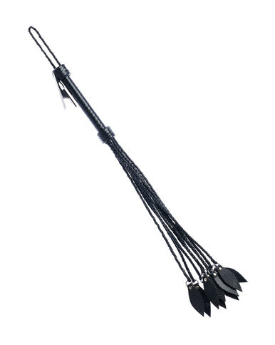 Bound X Leather Leaf Tip Cat O Nine Tails