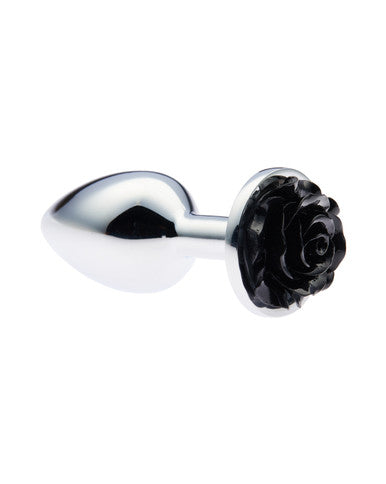 246714 - Kinki Range Metal Rose Butt Plug - 3 Inch