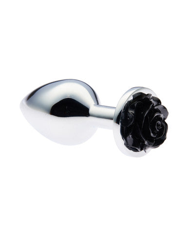 246715 - Kinki Range Metal Rose Butt Plug - 3.2 Inch