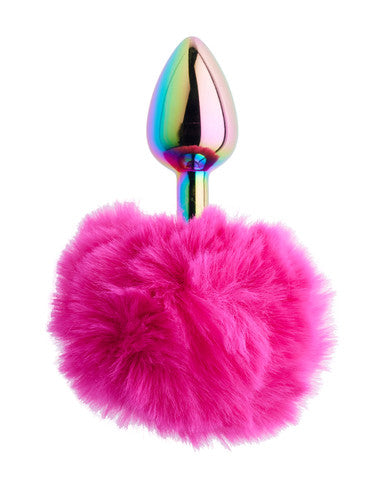 Kinki Rainbow Rabbit Tail Plug