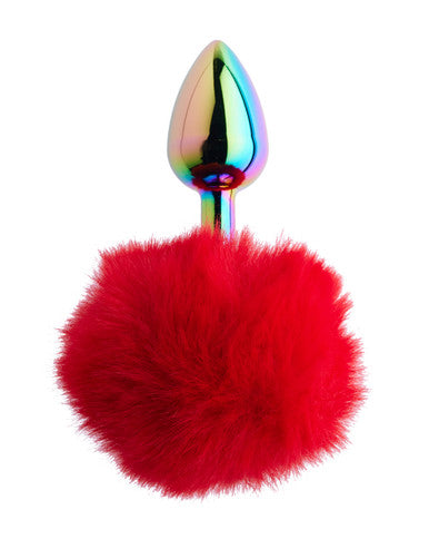 Kinki Rainbow Rabbit Tail Plug