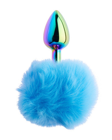 Kinki Rainbow Rabbit Tail Plug