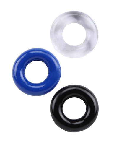 Nood Triple Donut Cock Ring Three Pack