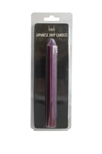 261498 - Kinki Japanese Drip Candles - Large- Purple