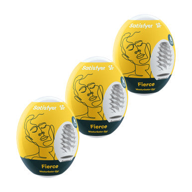 269766 - Satisfyer Masturbator Eggs - Set Of 3 - Fierce