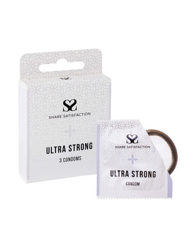 269824 - Share Satisfaction Ultra Strong Condom 3 Pack