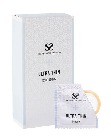 269832 - Share Satisfaction Ultra Thin Condoms 12 Pack