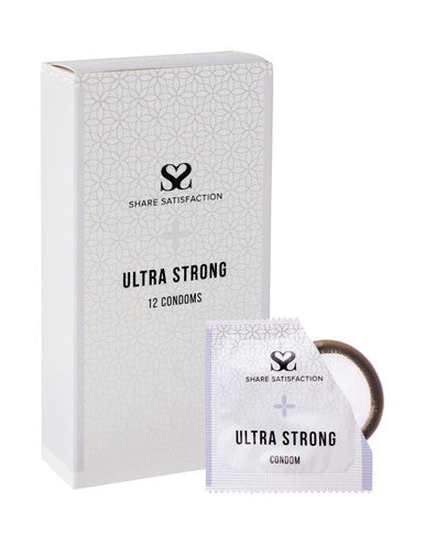 269833 - Share Satisfaction Ultra Strong Condoms 12 Pack