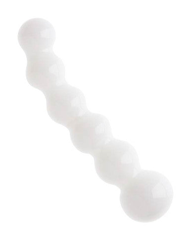 Lucent White Anal Beads