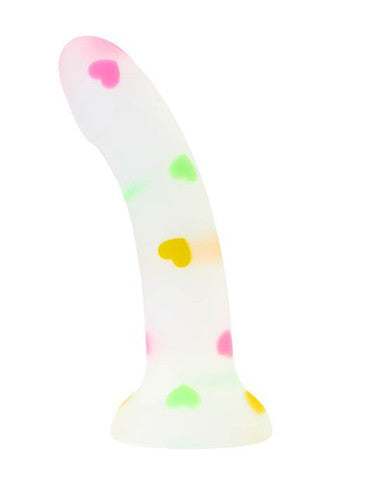 Nood Colours Confetti Heart Dildo