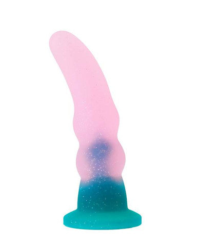 Nood Colours Rippled Silicone Dildo
