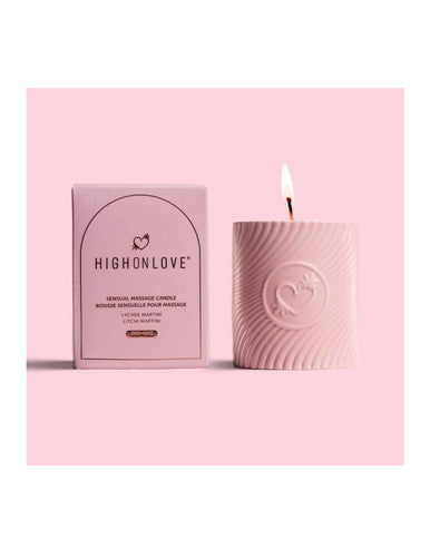 281506 - High on Love Massage Candle - Lychee