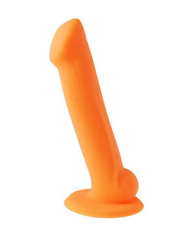 283572 - Nood Colours Dual Density Liquid Silicone Dildo with Balls