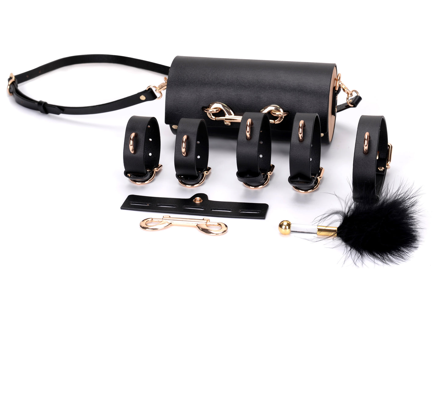 Genuine Cowhide Leather BDSM Collar – Premium Edition