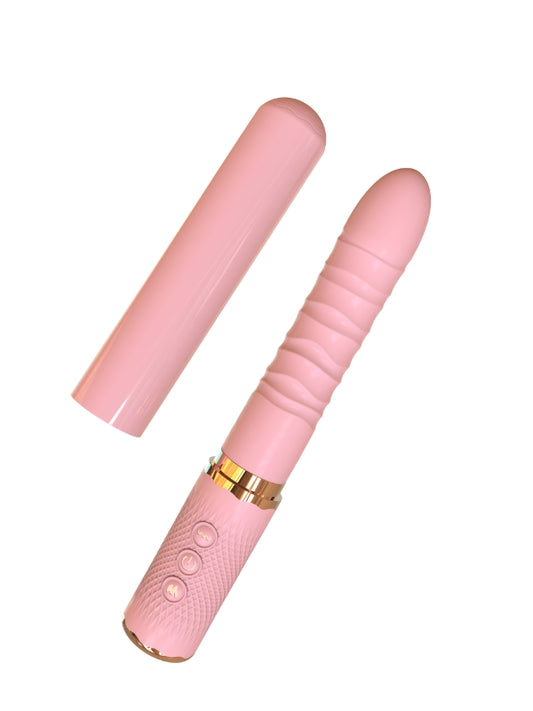 Totally Thrusting Vibe – Slim Thrusting Vibrator for Intense Pleasure
