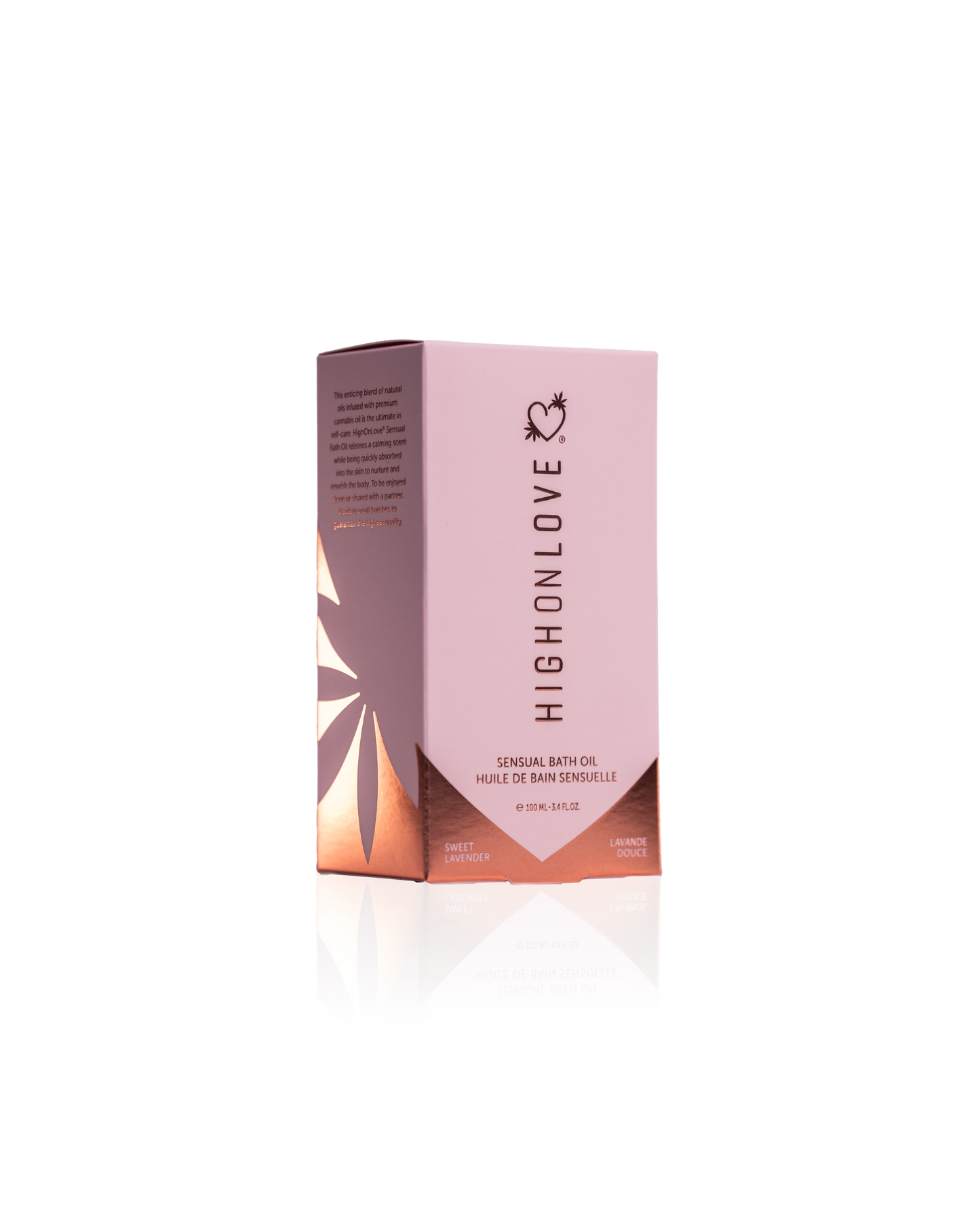 HighOnLove Bath Oil - Lavender Bliss & Skin Nourishment