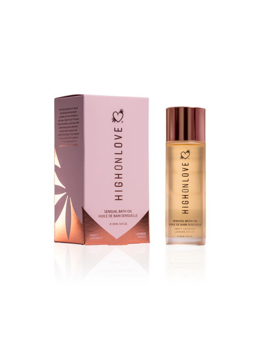 HighOnLove Bath Oil - Lavender Bliss & Skin Nourishment