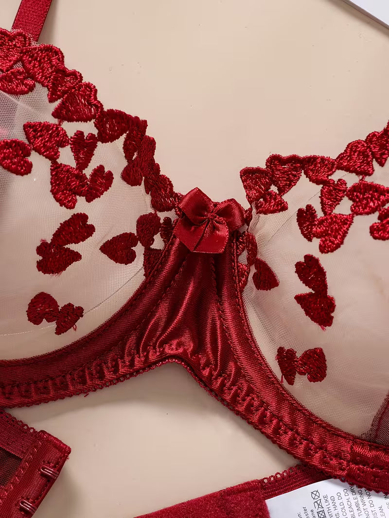 Totally Hearts Lingerie Set