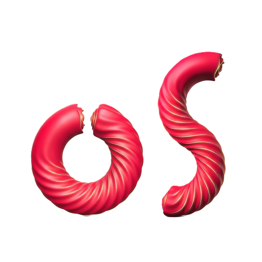 Twisting 3-in-1 Vibrating Cock Ring